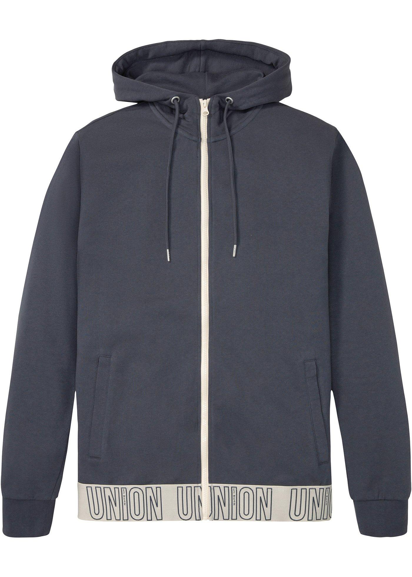 Gilet sweat à capuche