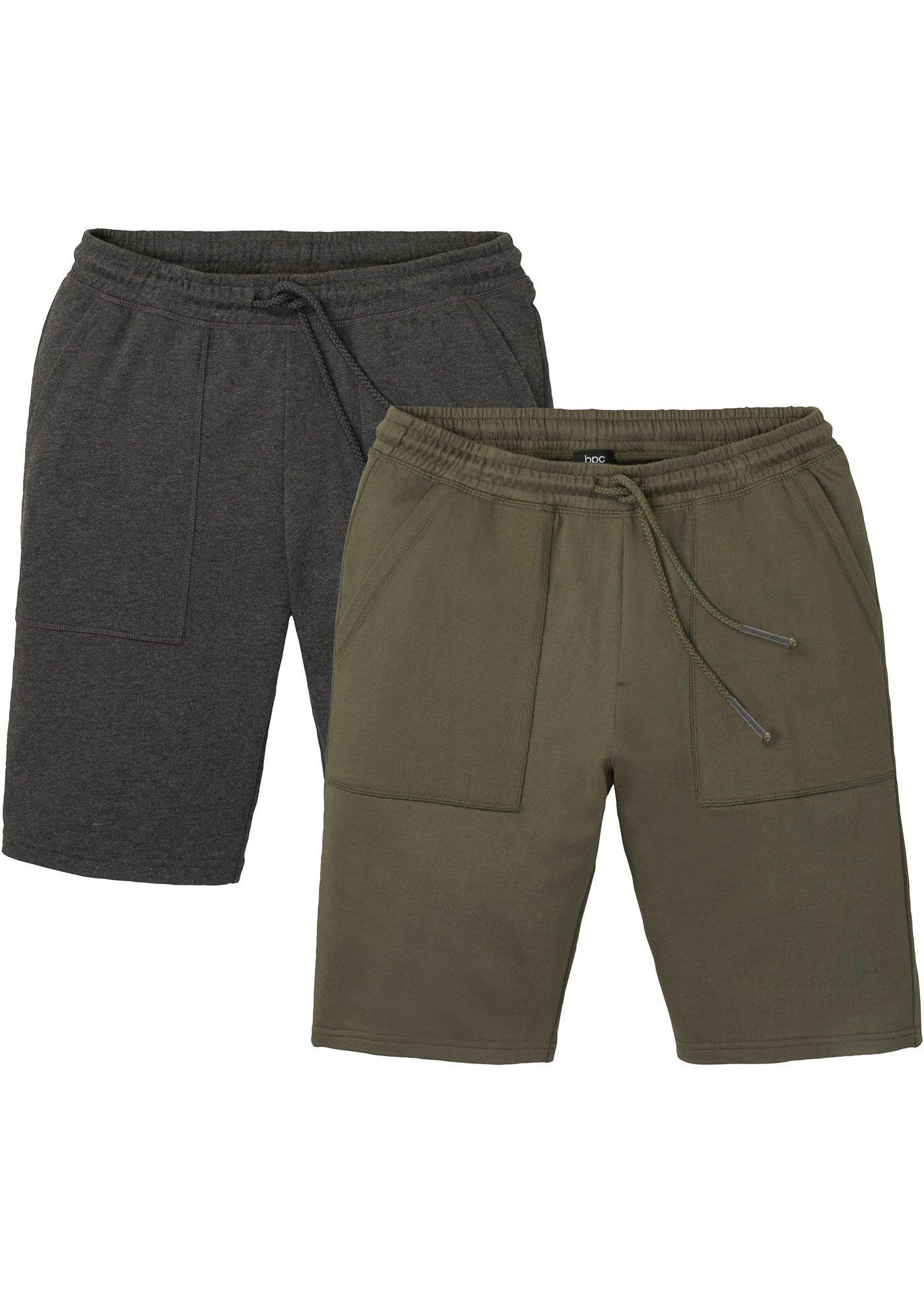 Lot de 2 bermudas sweat