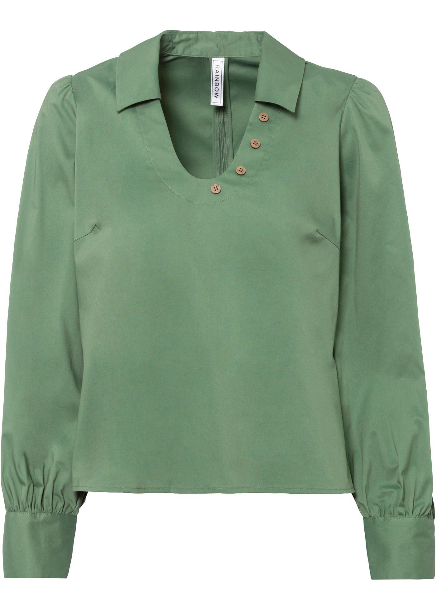 Blouse à décolleté plongeant en V