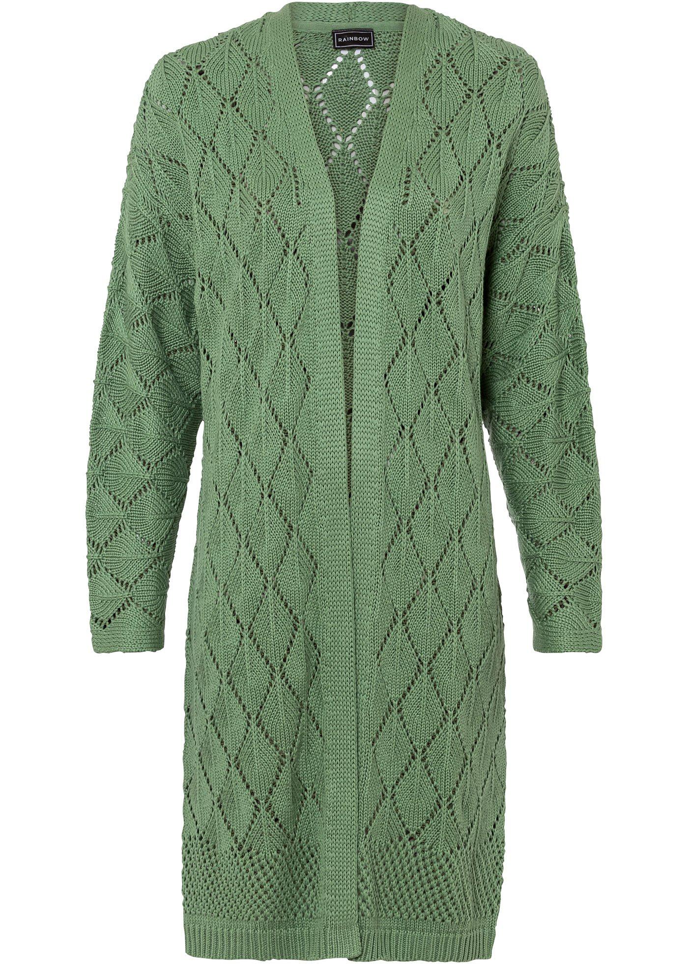 Gilet long en maille