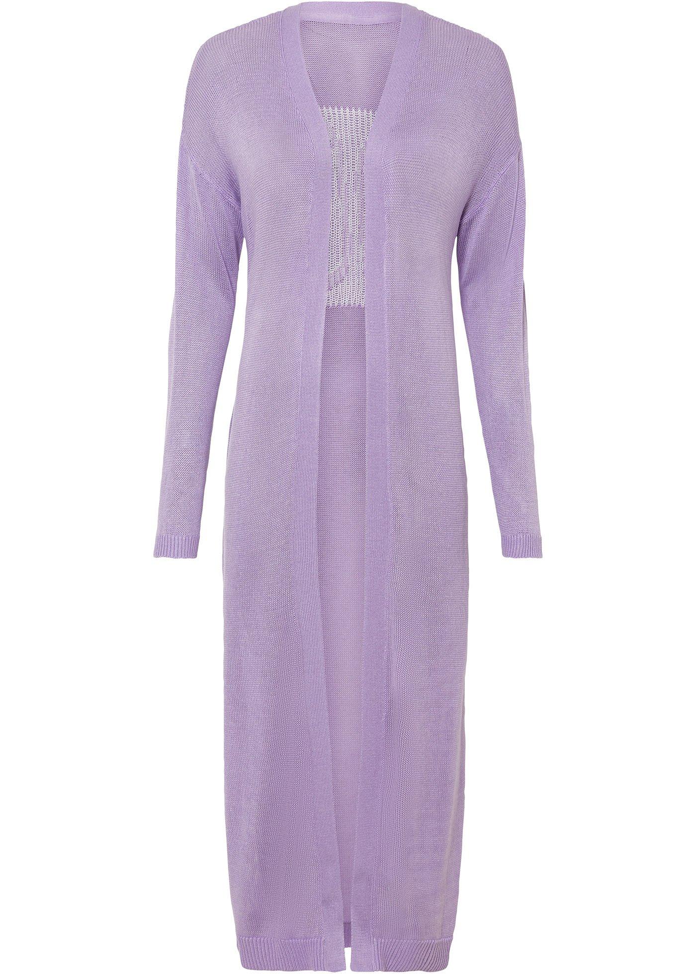 Gilet long en maille