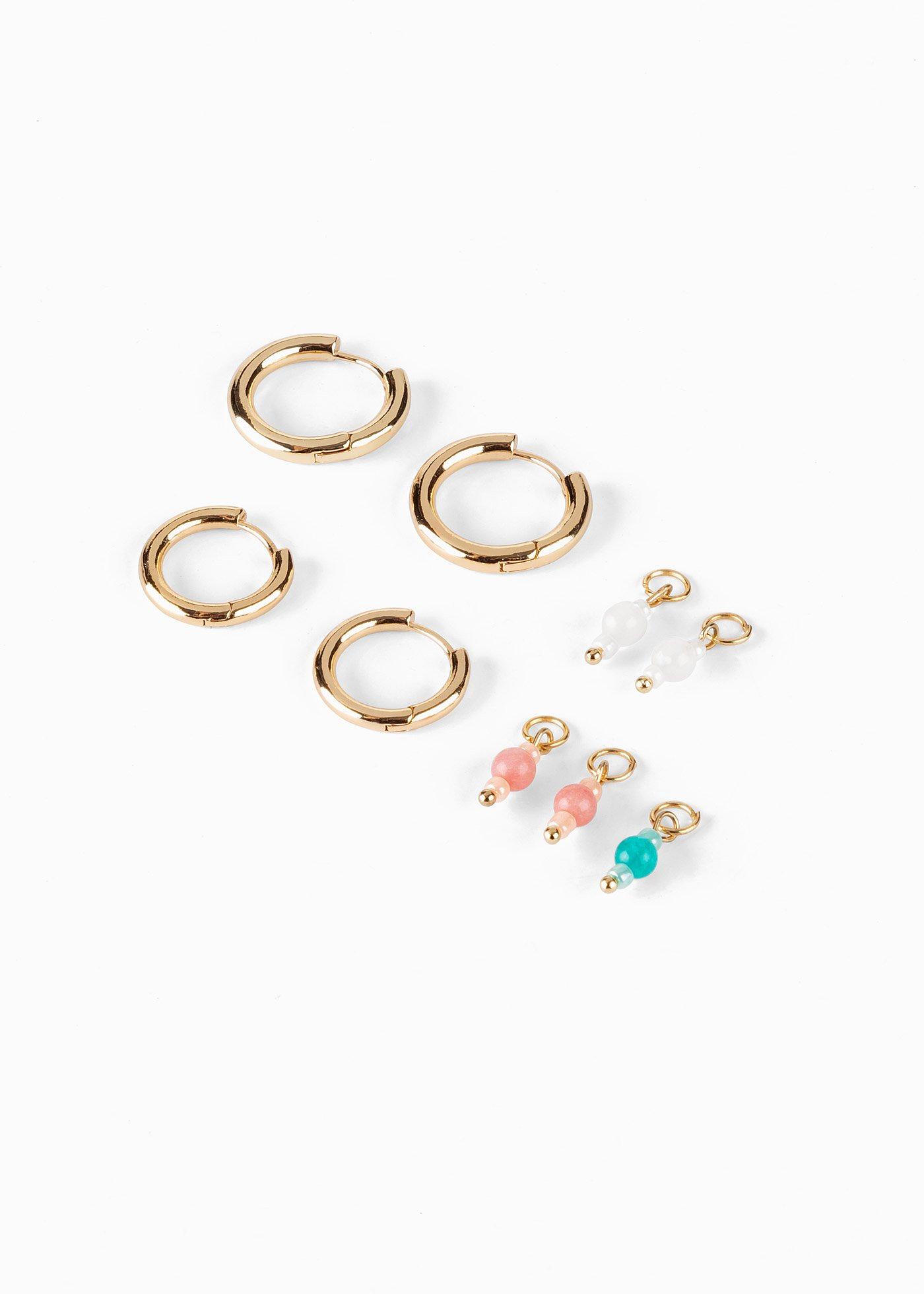 Boucles d'oreilles (Ens. 4 pces.)