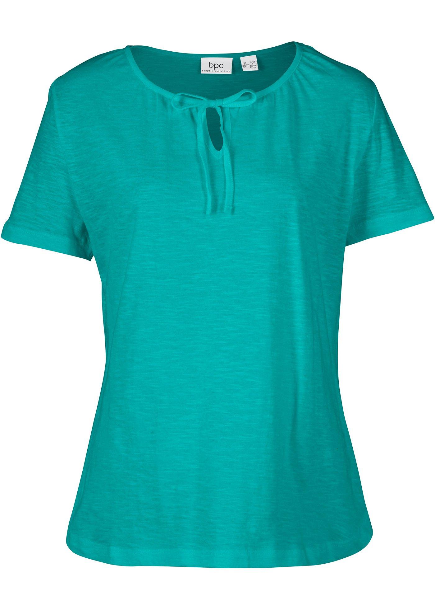 T-shirt à laçage, manches courtes