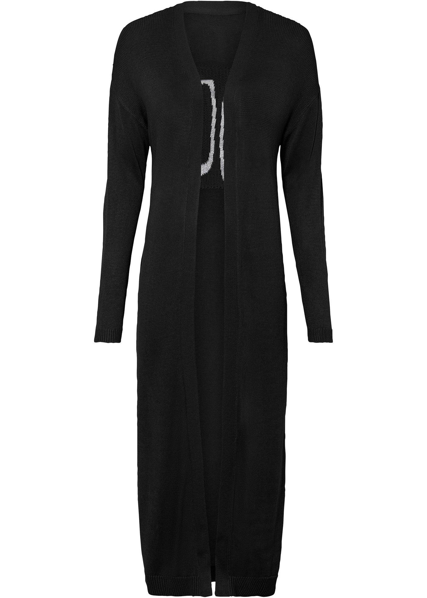 Gilet long en maille