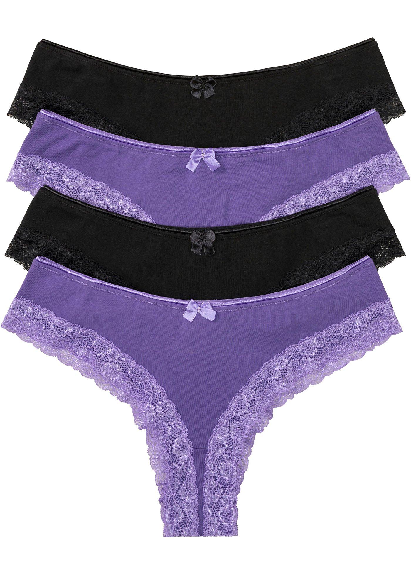 Lot de 4 slips brésiliens