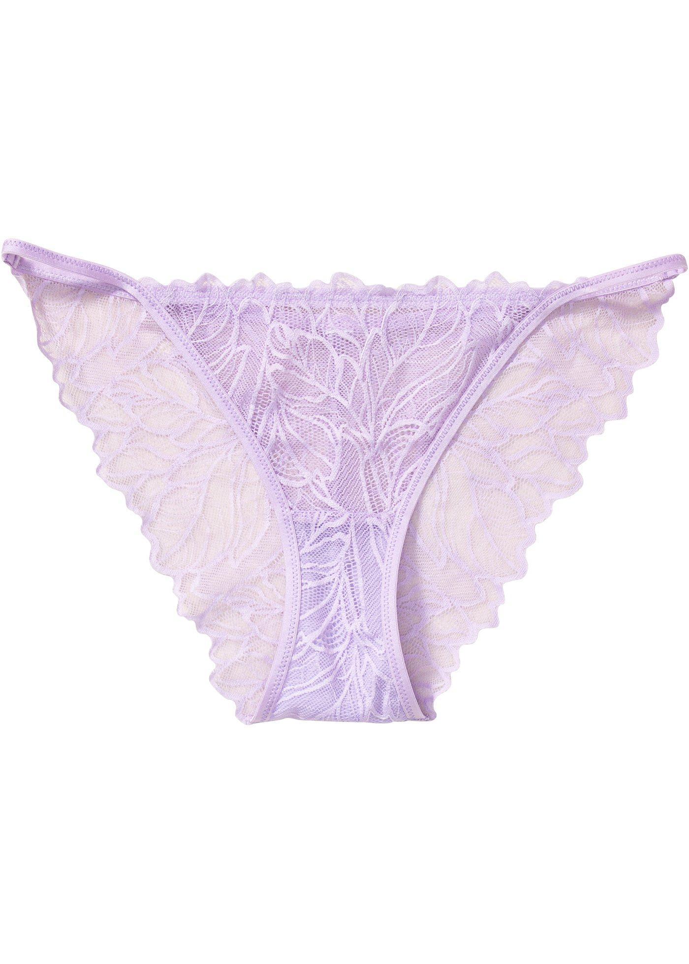Slip tanga en dentelle douce