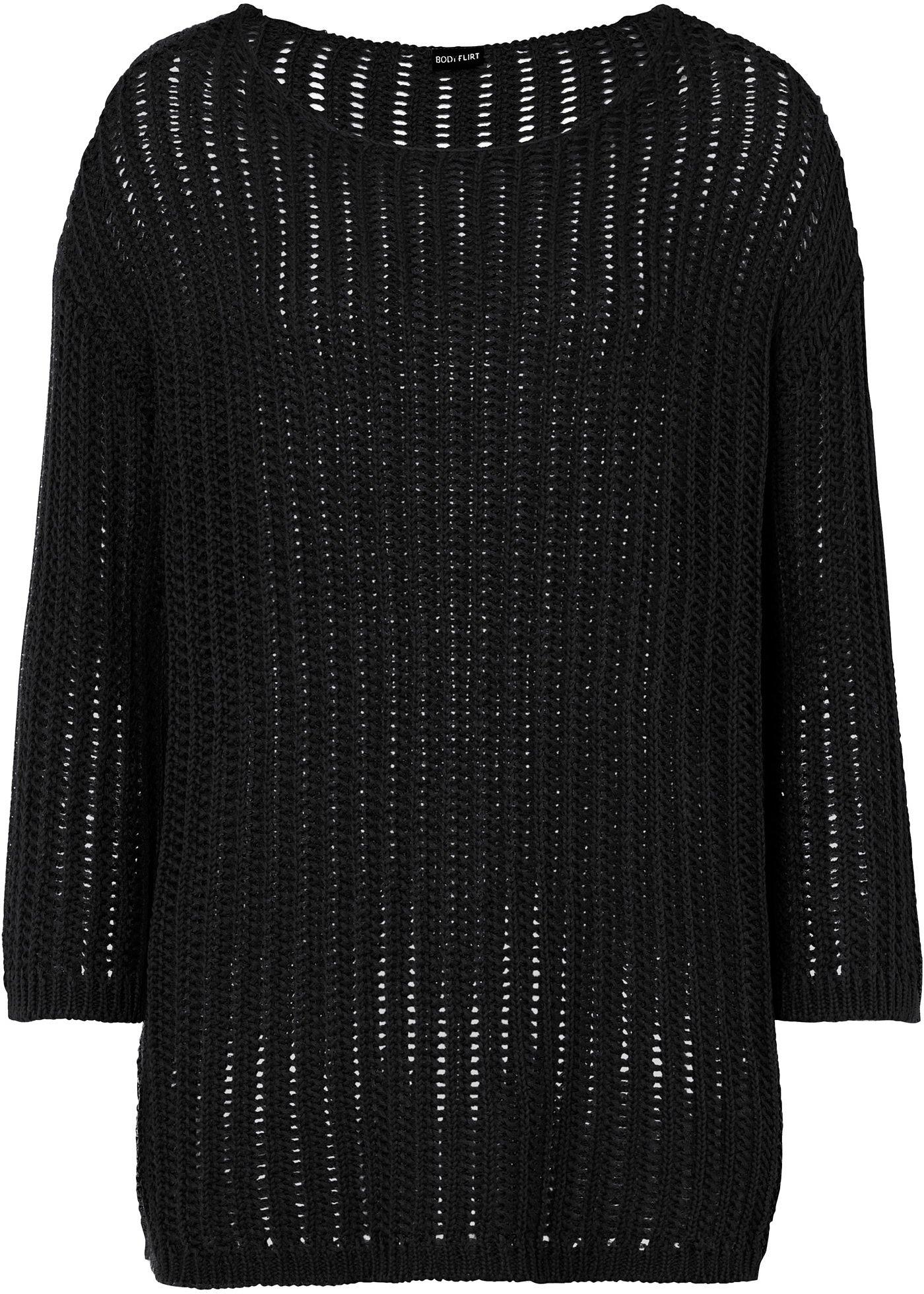 Pull en maille ajourée