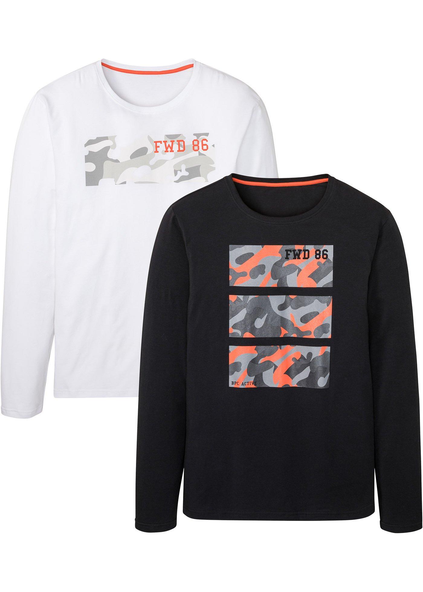 Lot de 2 T-shirts manches longues