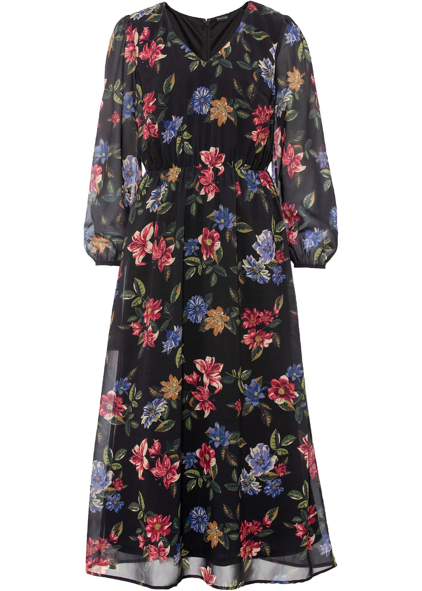 Robe longue en polyester recyclé