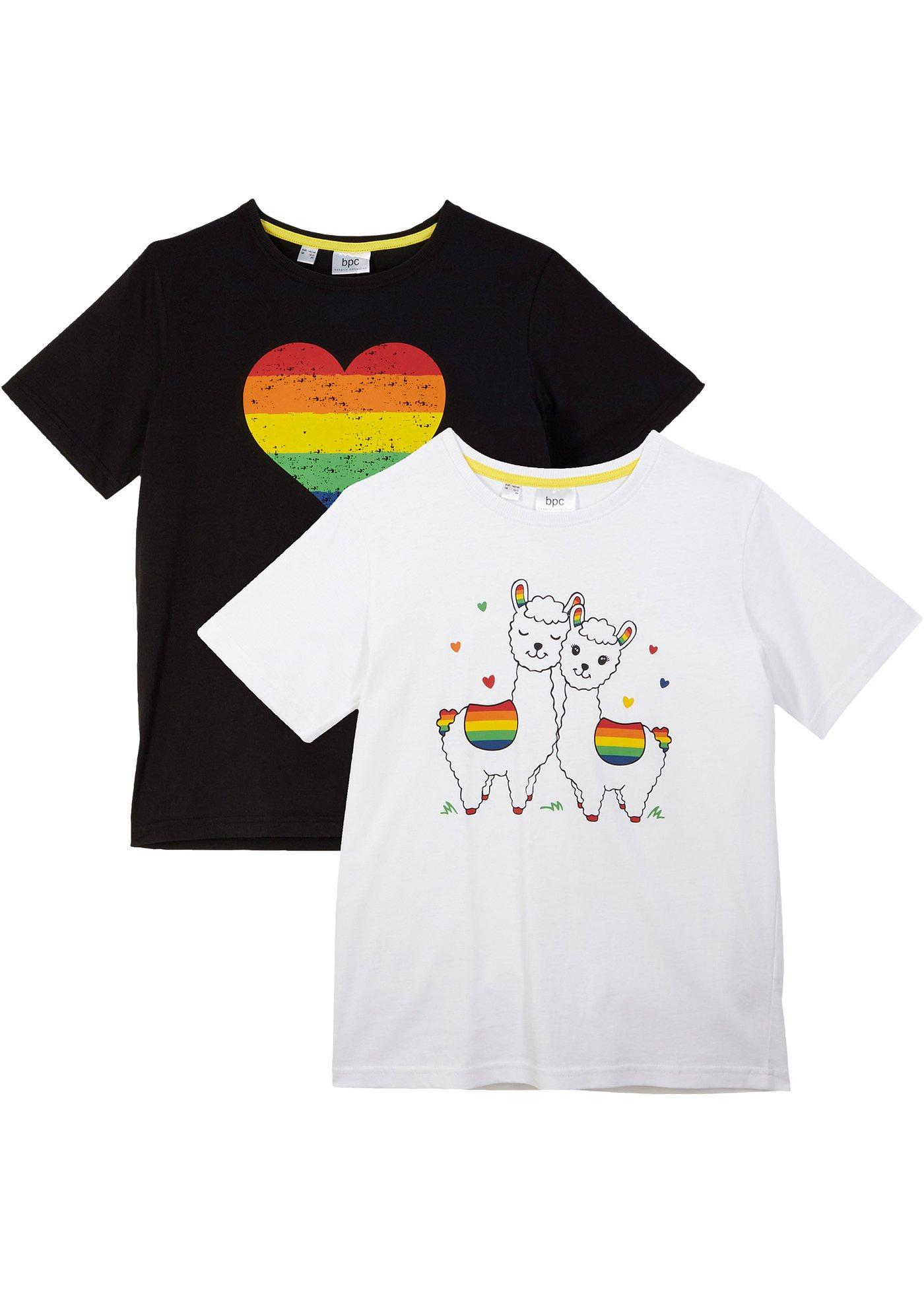 Lot de 2 T-shirts enfant Pride