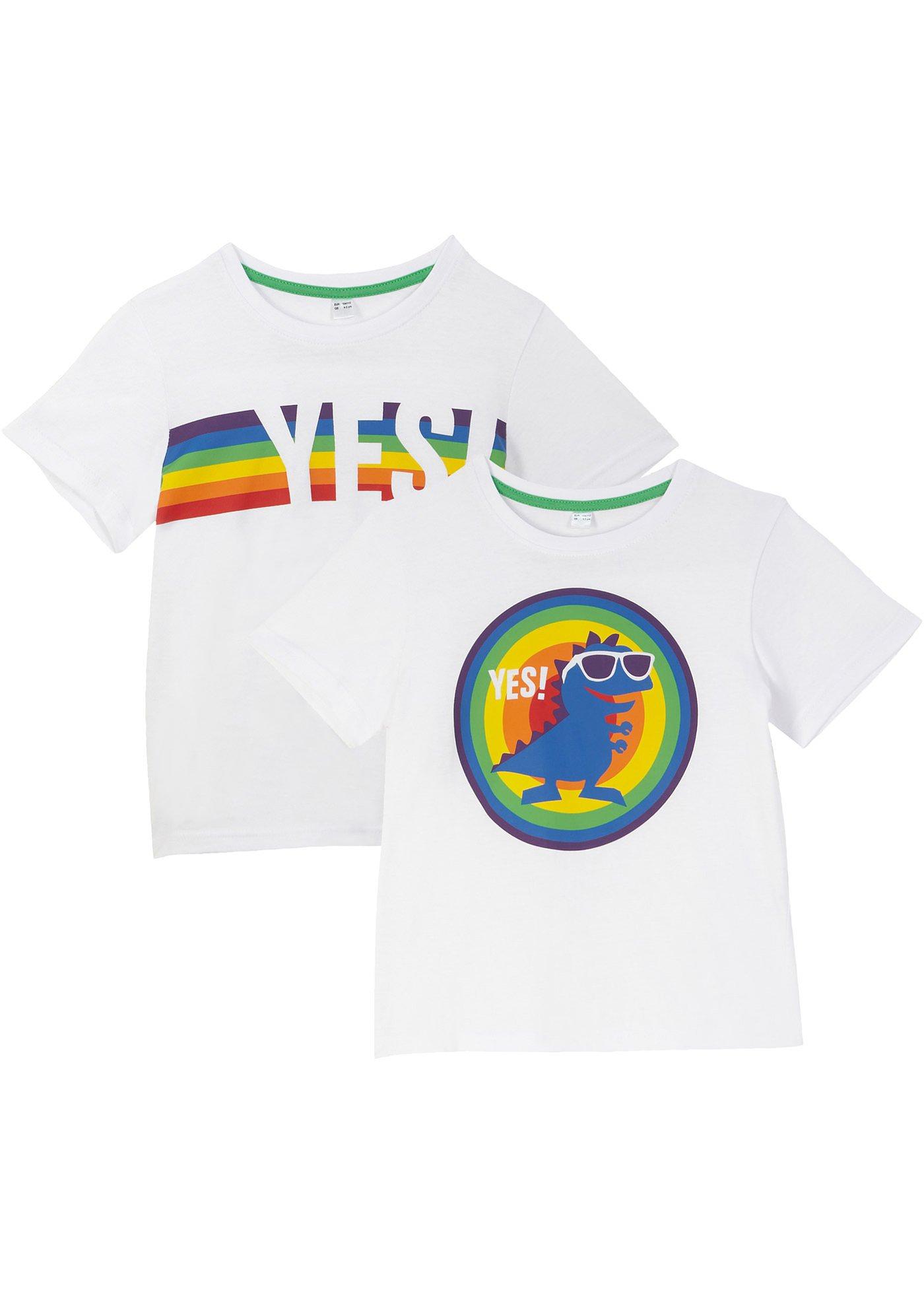 Lot de 2 T-shirts enfant Pride