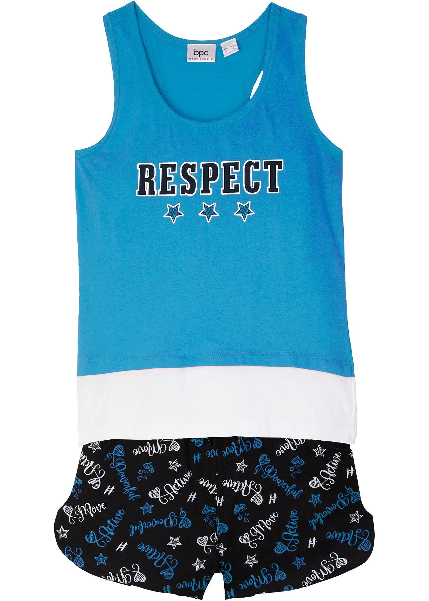 Top débardeur + short fille (Ens. 2 pces.)