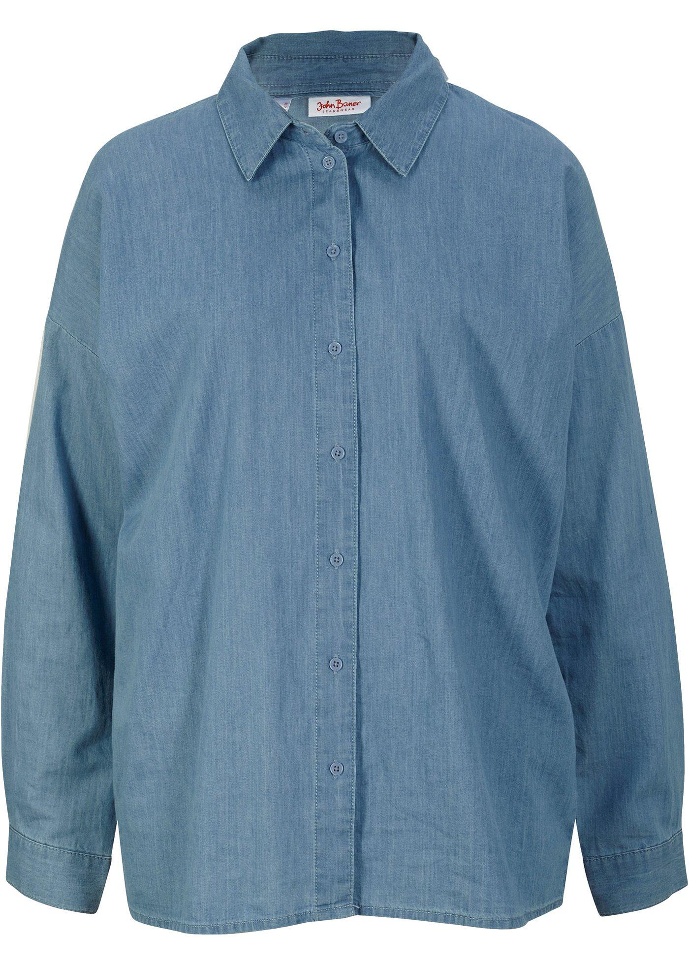 Chemisier en jean oversized