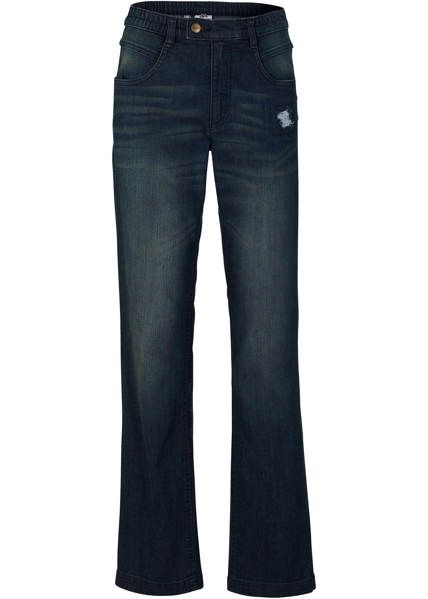 Jean avec taille confortable, Straight