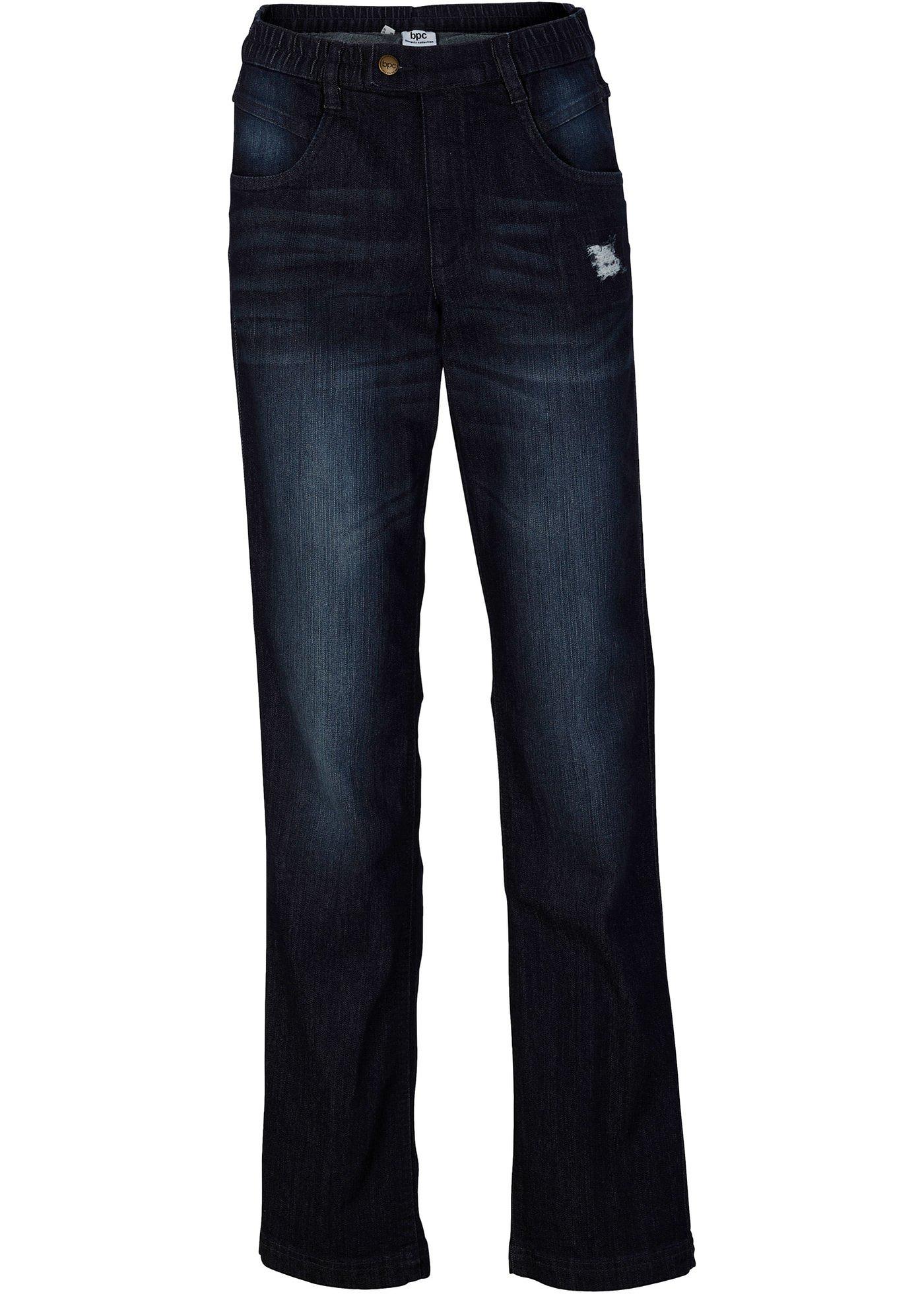 Jean avec taille confortable, Straight