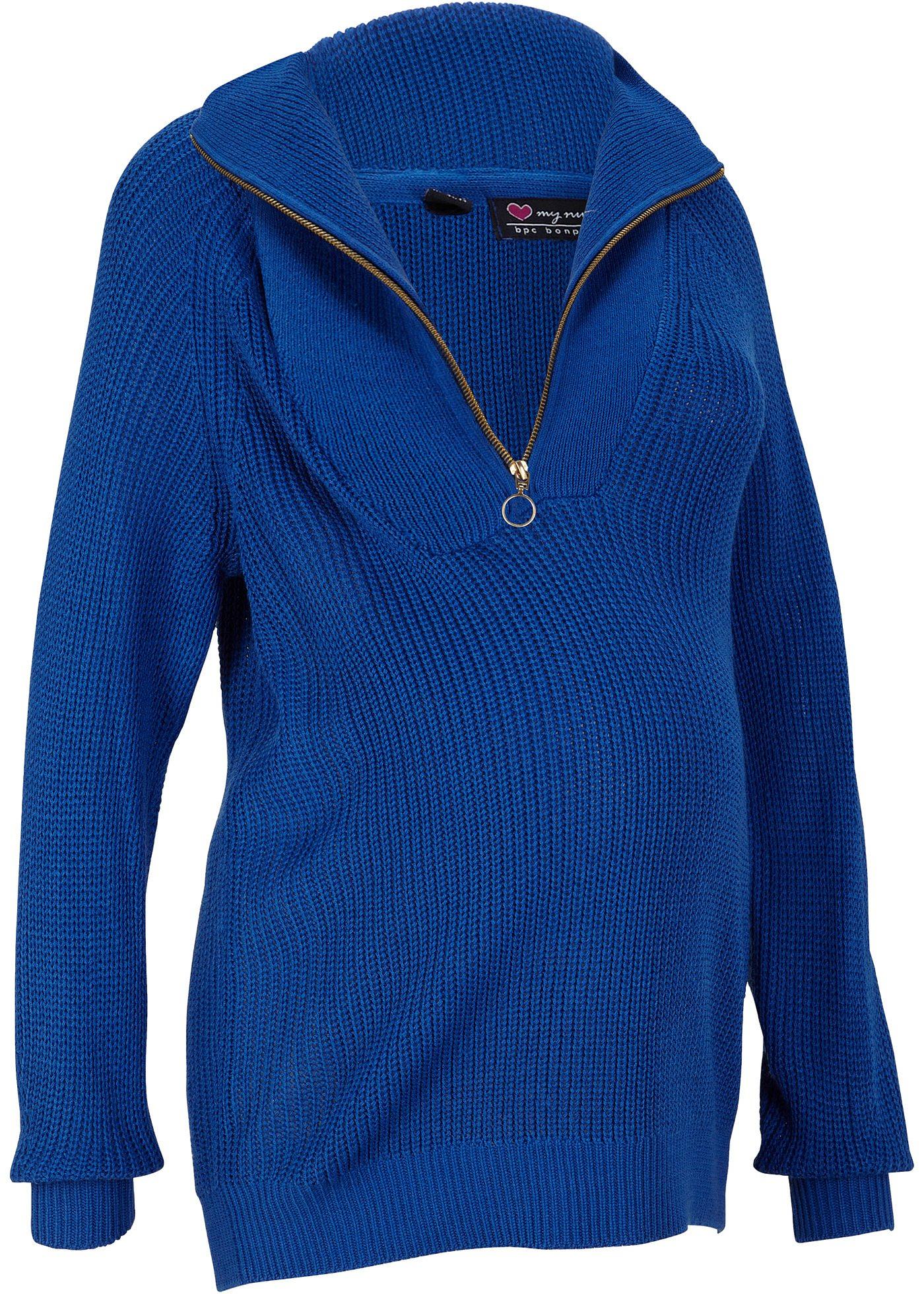 Pull de grossesse et d'allaitement col camionneur