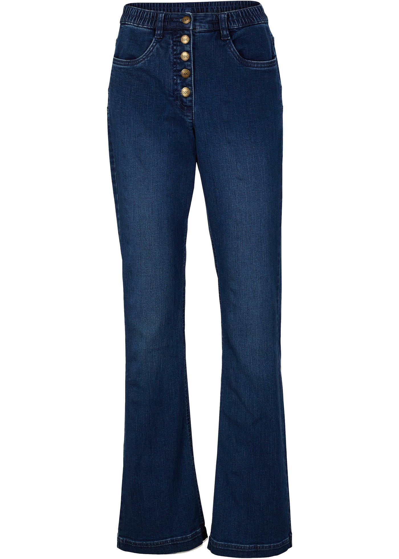 Jean avec taille confortable, Bootcut