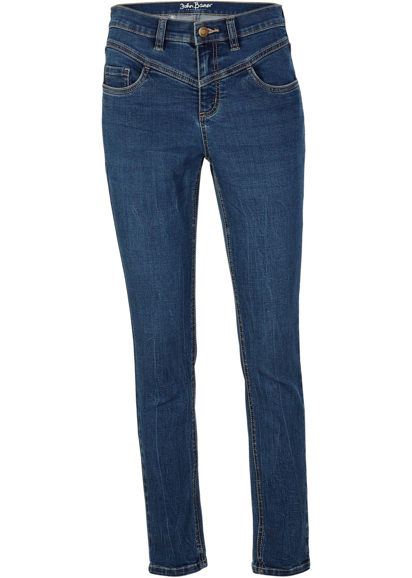 Jean extensible sculptant avec coton bio, Skinny