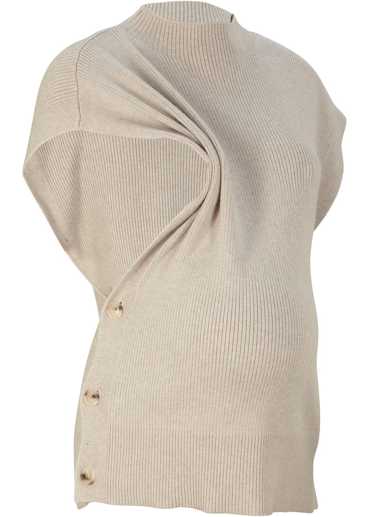 Pull sans manches de grossesse