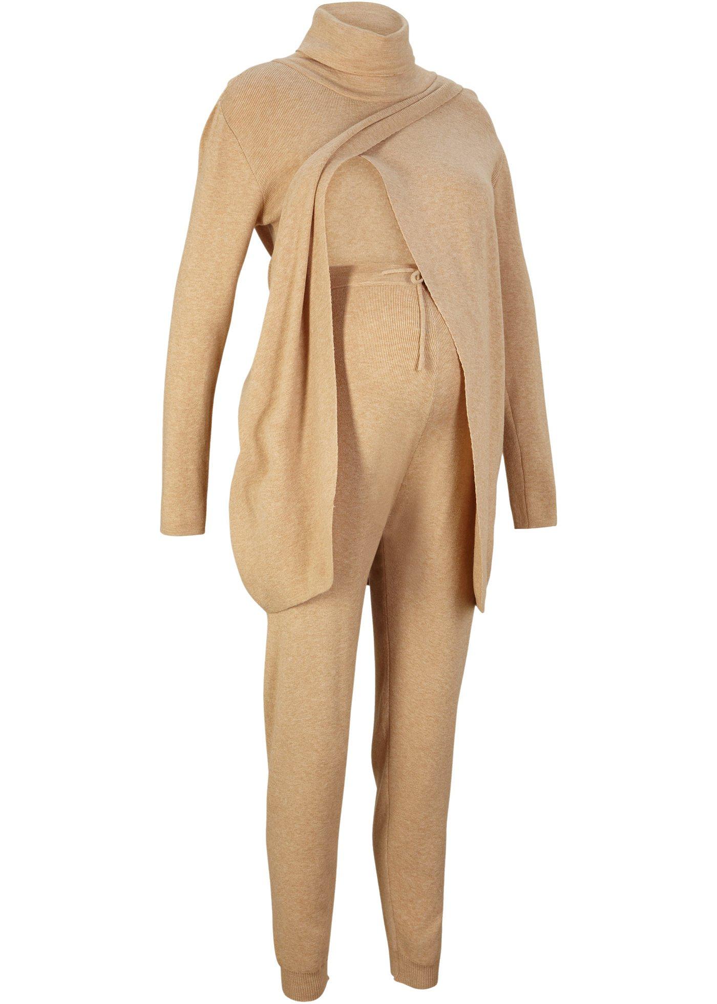 Haut d'allaitement et pantalon de grossesse (Ens. 2 pces.)