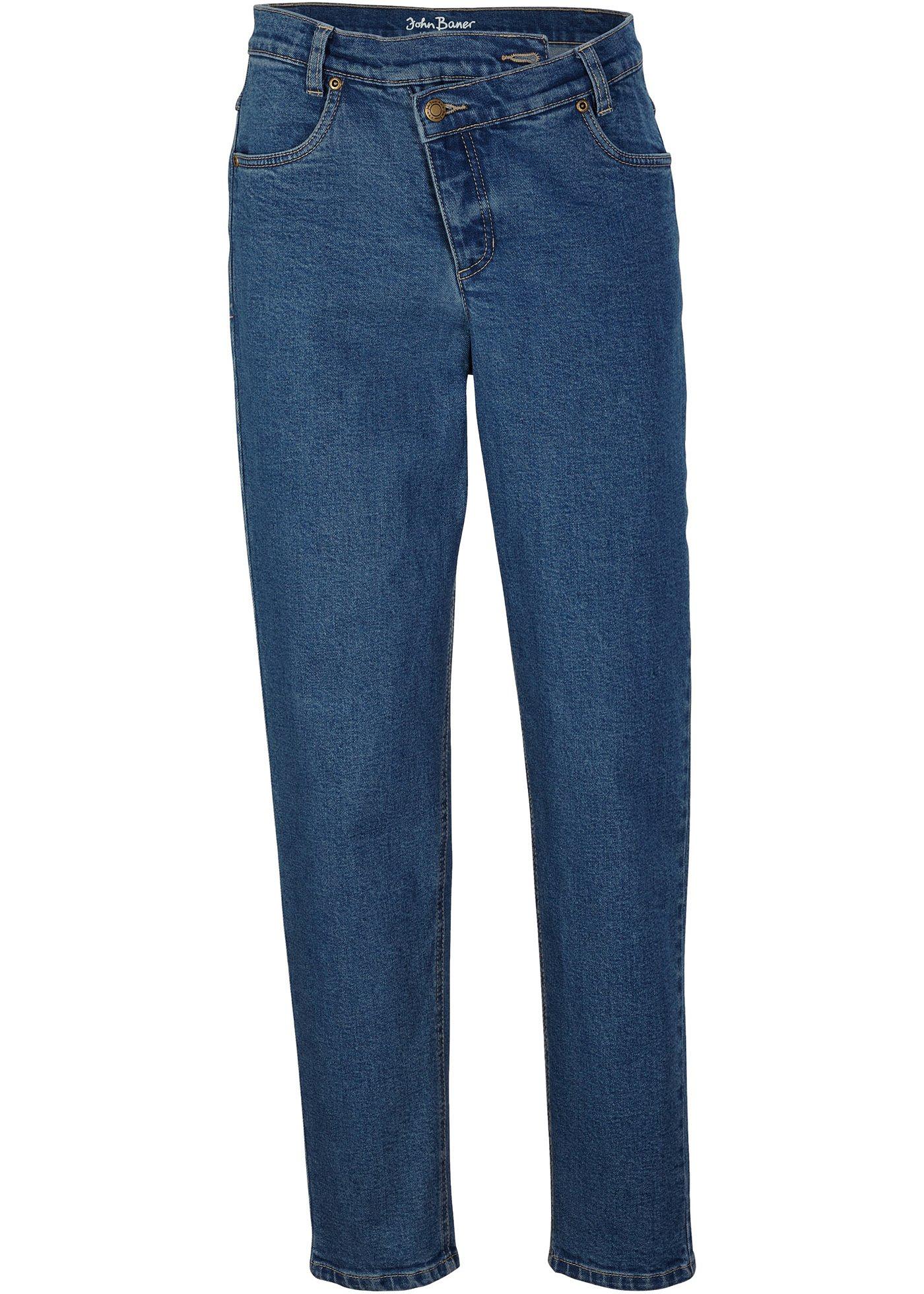 Jeans extensible Mom