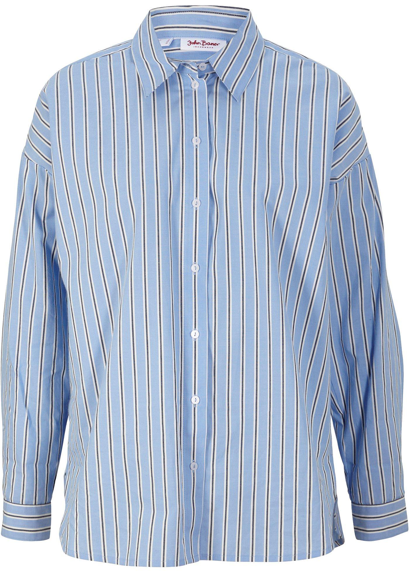 Chemisier long, rayé