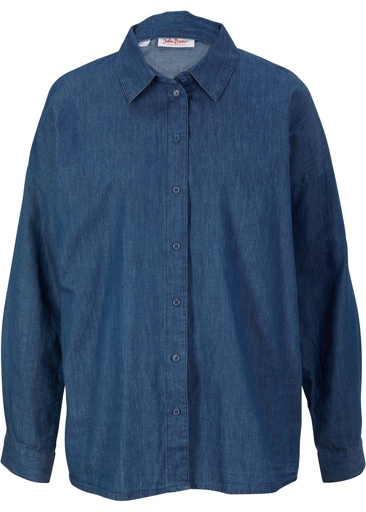 Chemisier en jean oversized