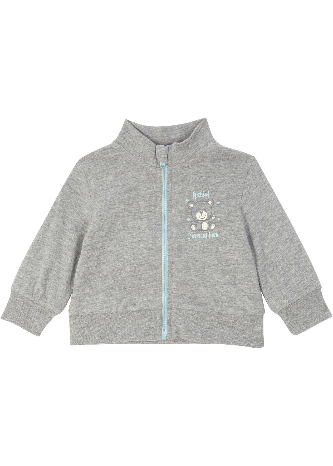 Gilet bébé en coton bio