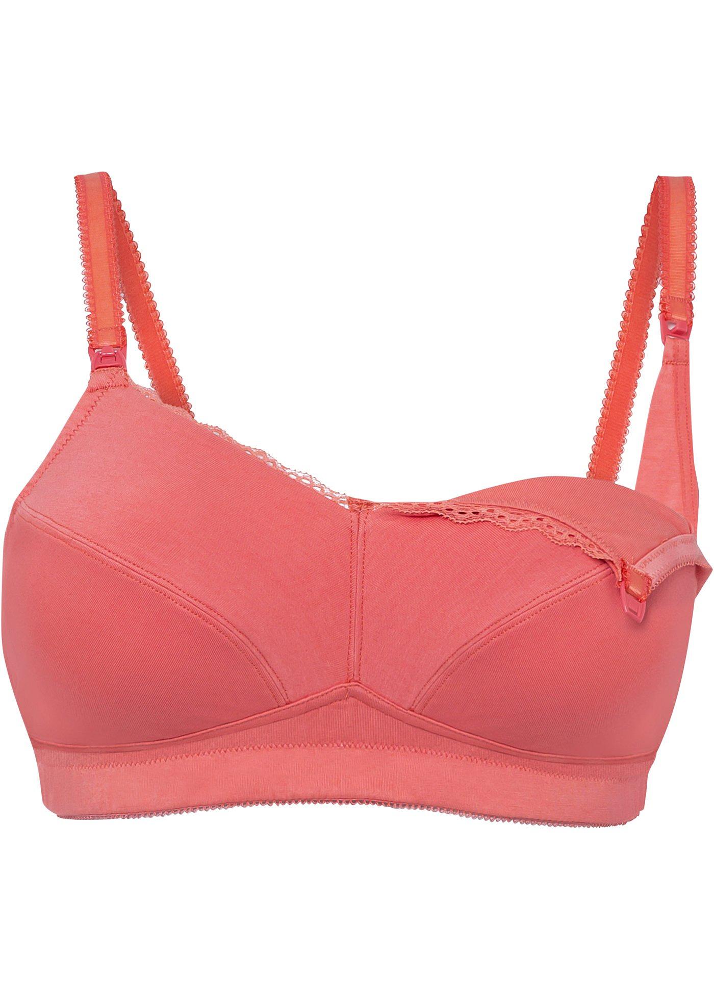 Soutien-gorge d'allaitement sans armatures avec coton bio