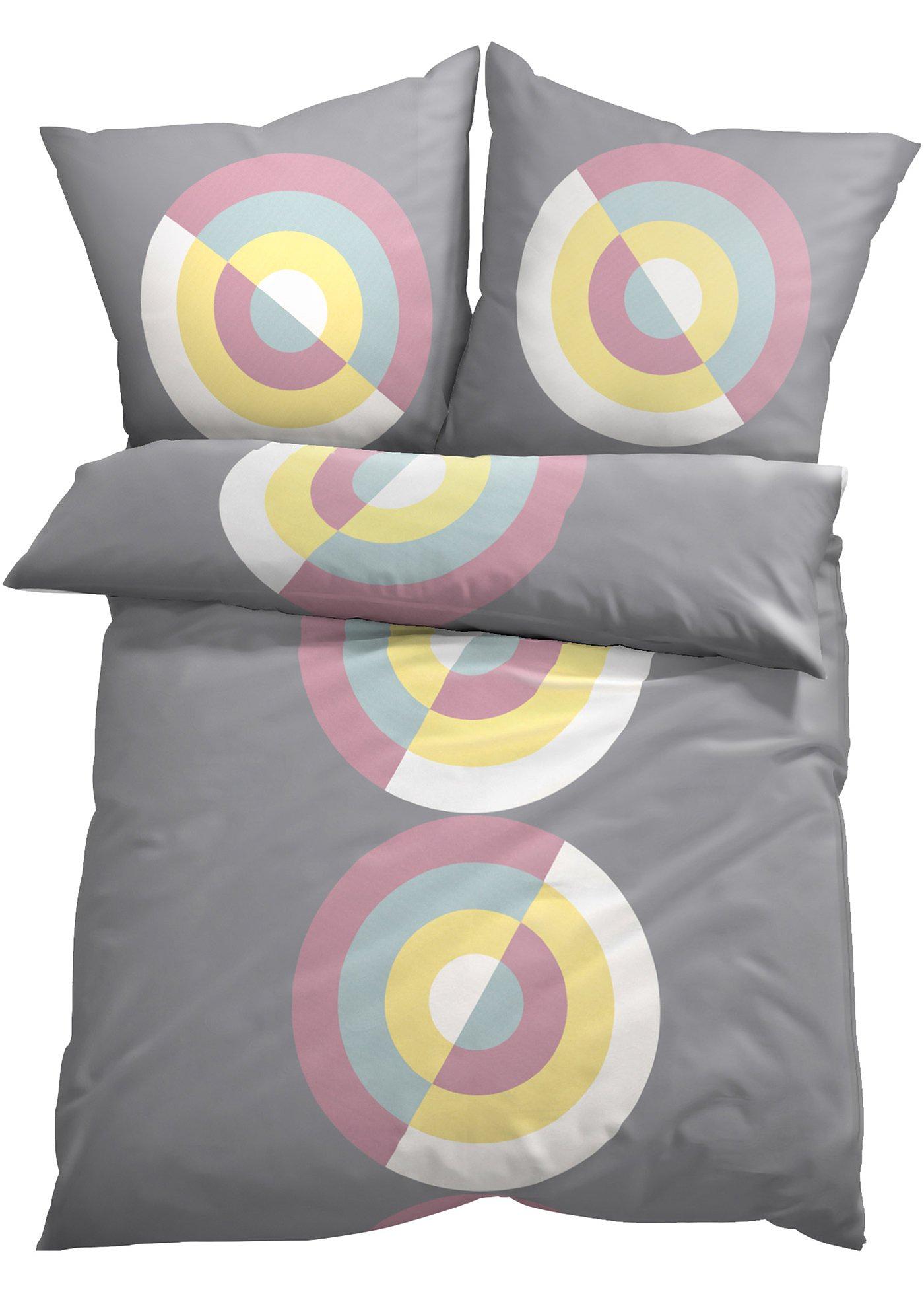 Parure de lit avec motif abstrait