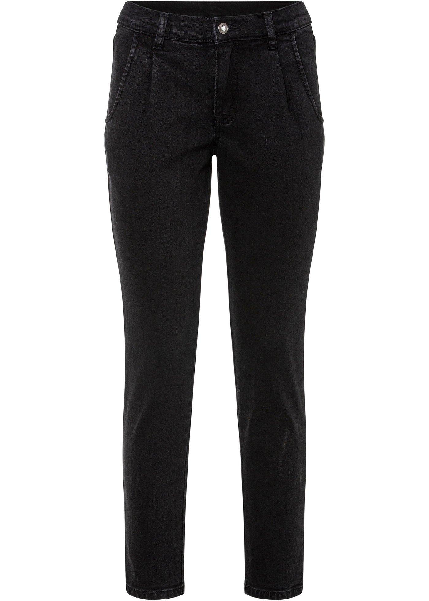 Jean extensible à pinces