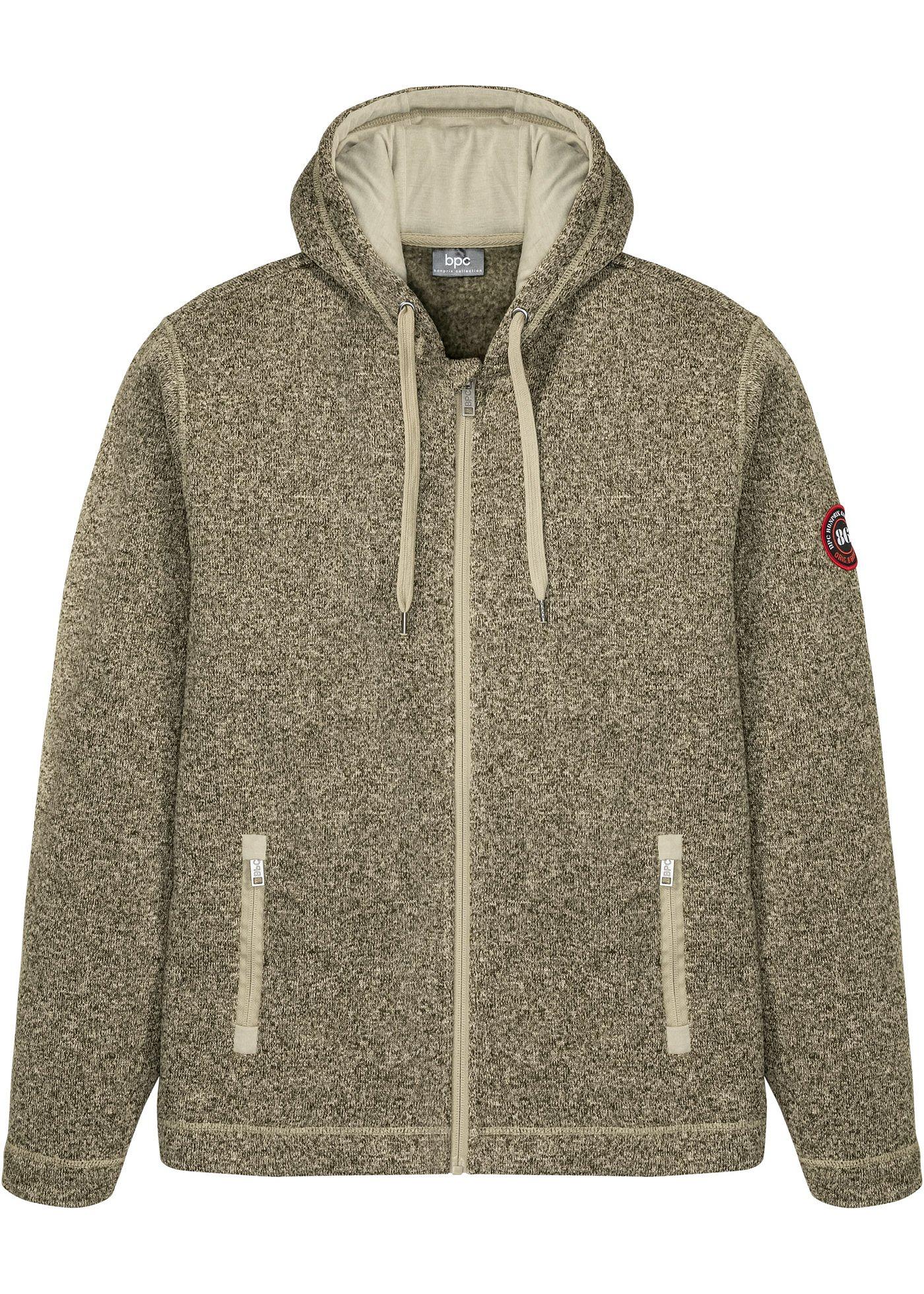 Veste en maille polaire à capuche