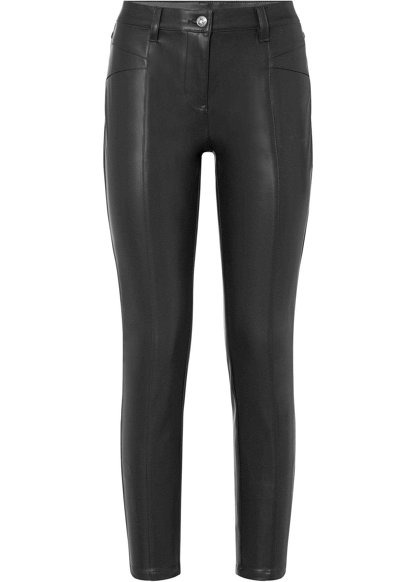 Pantalon en synthétique imitation cuir