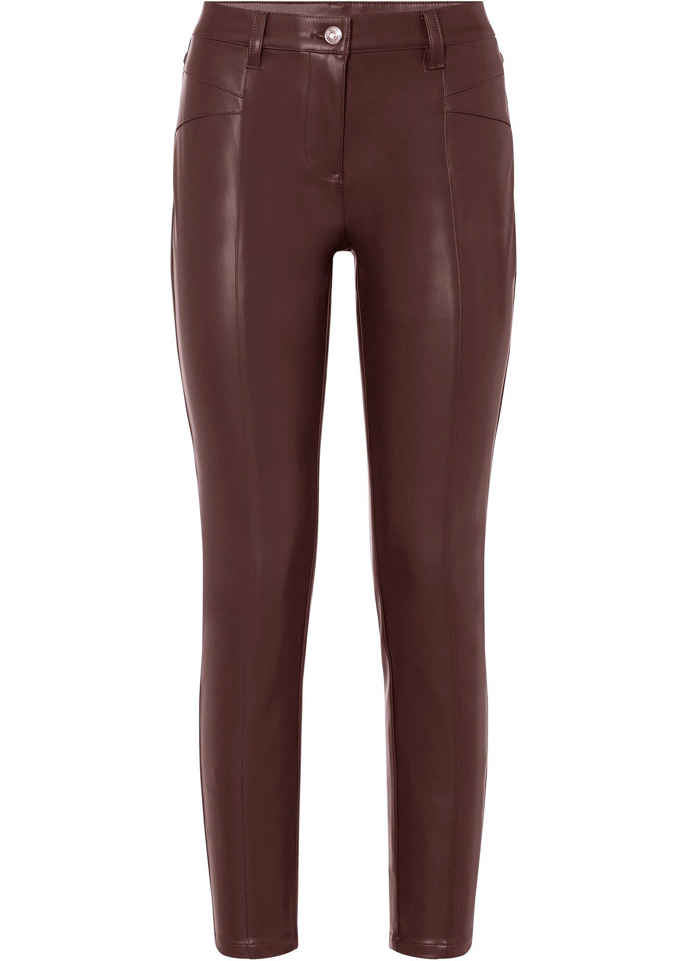 Pantalon en synthétique imitation cuir
