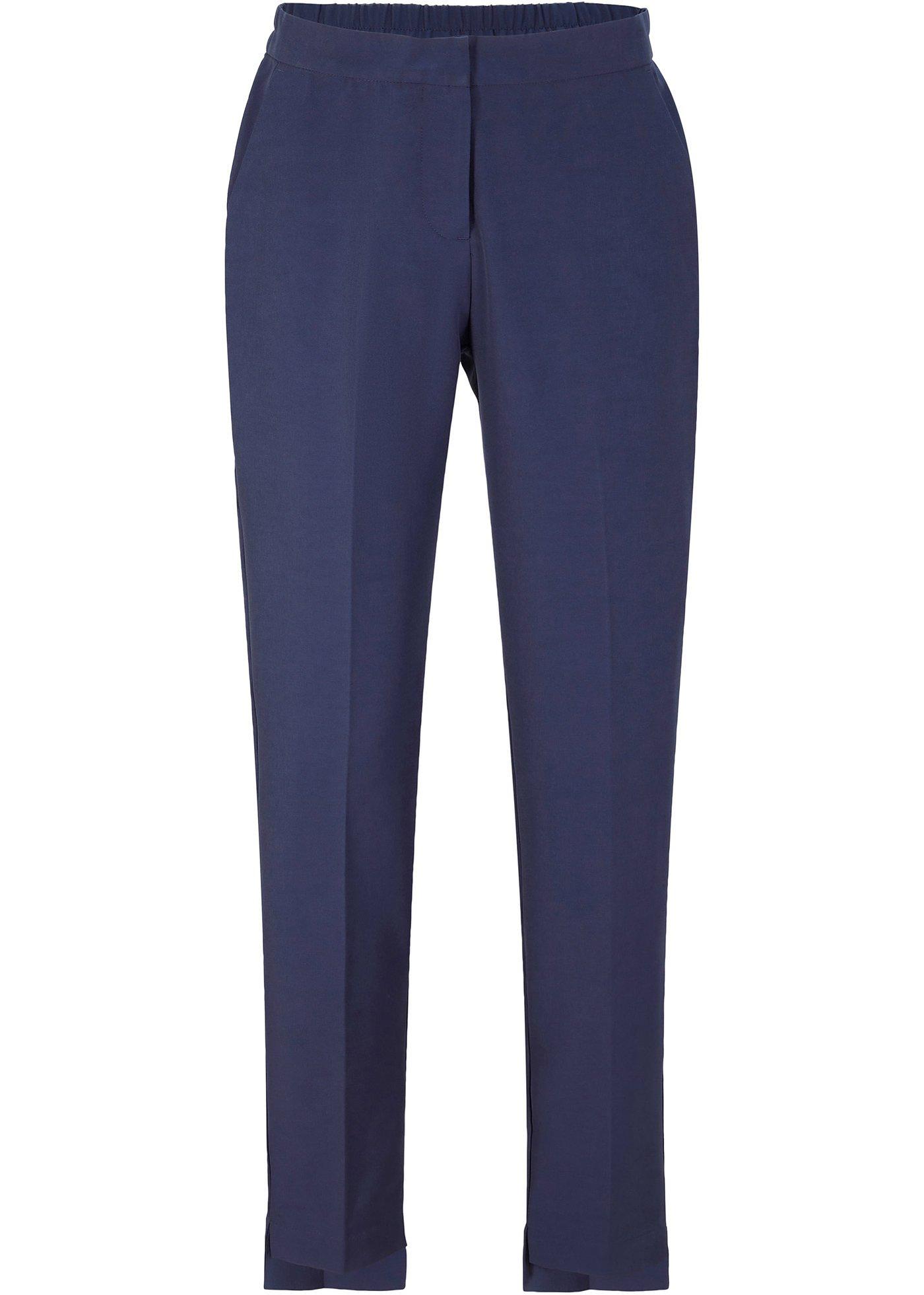 Pantalon en bengaline avec fente