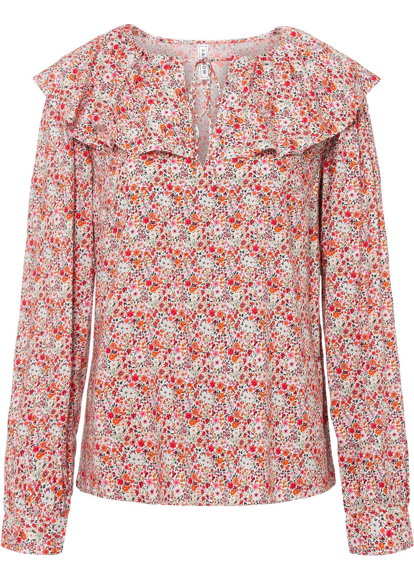 Blouse avec col Claudine