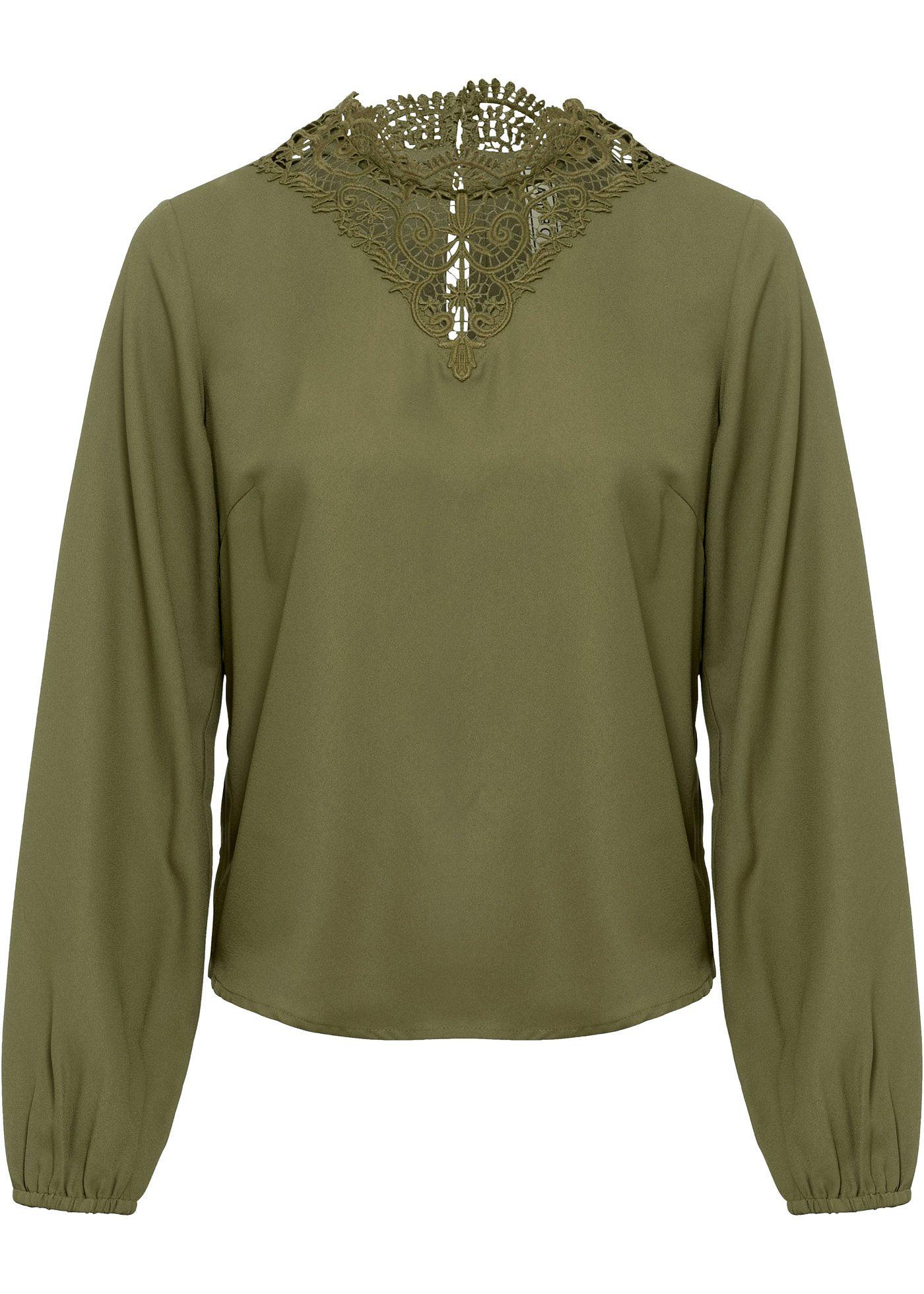 Blouse à dentelle