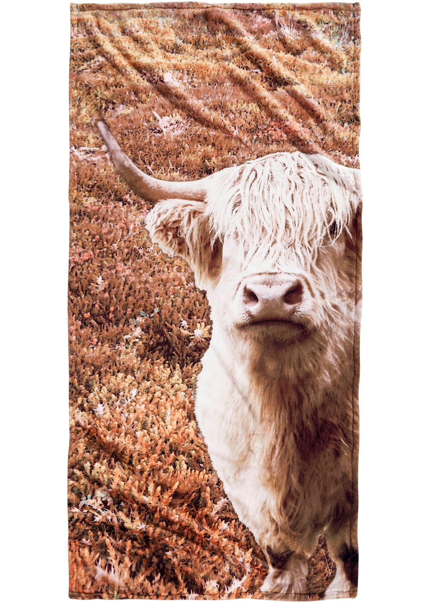 Drap de plage avec motif animal