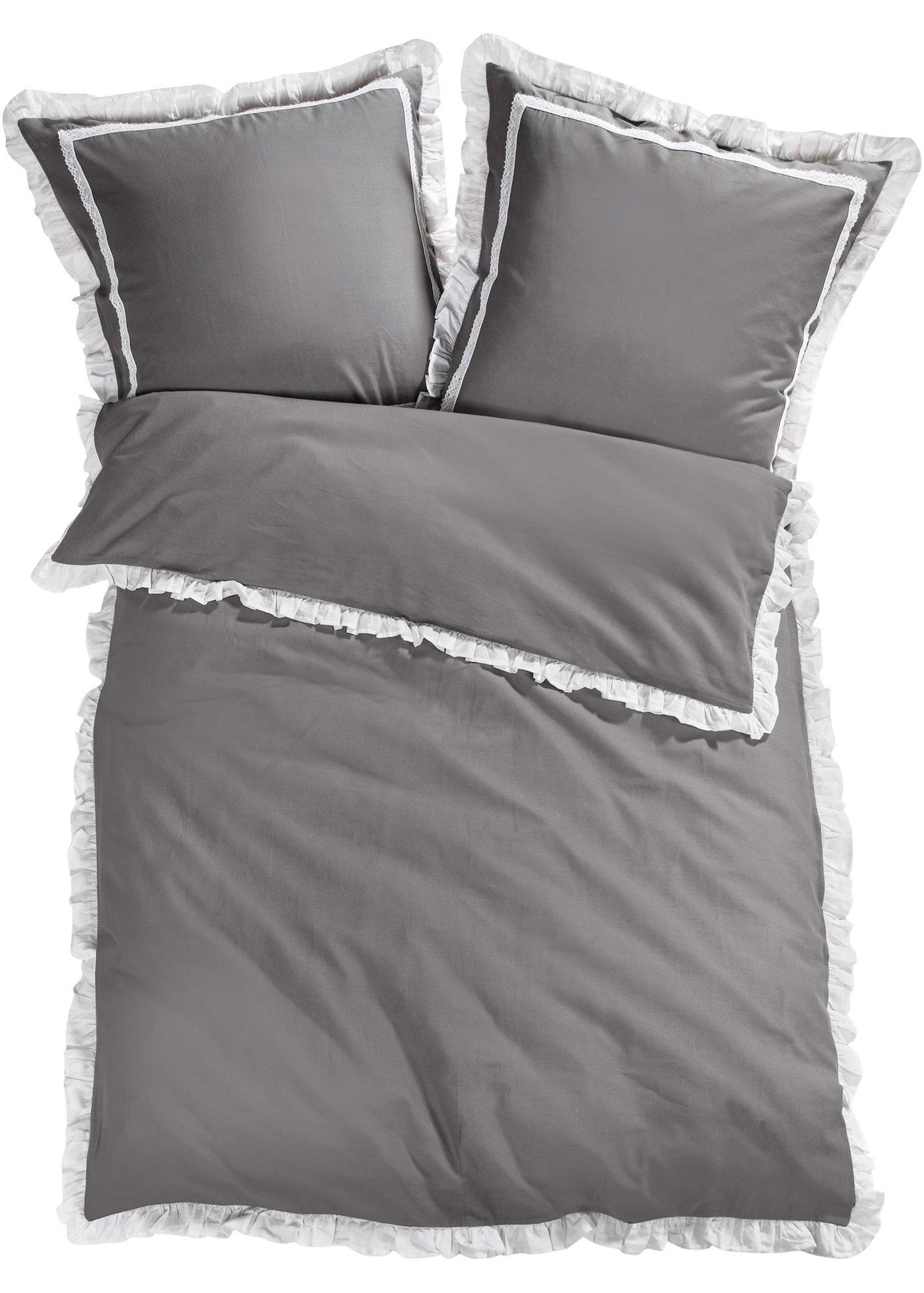 Parure de lit avec ruchés