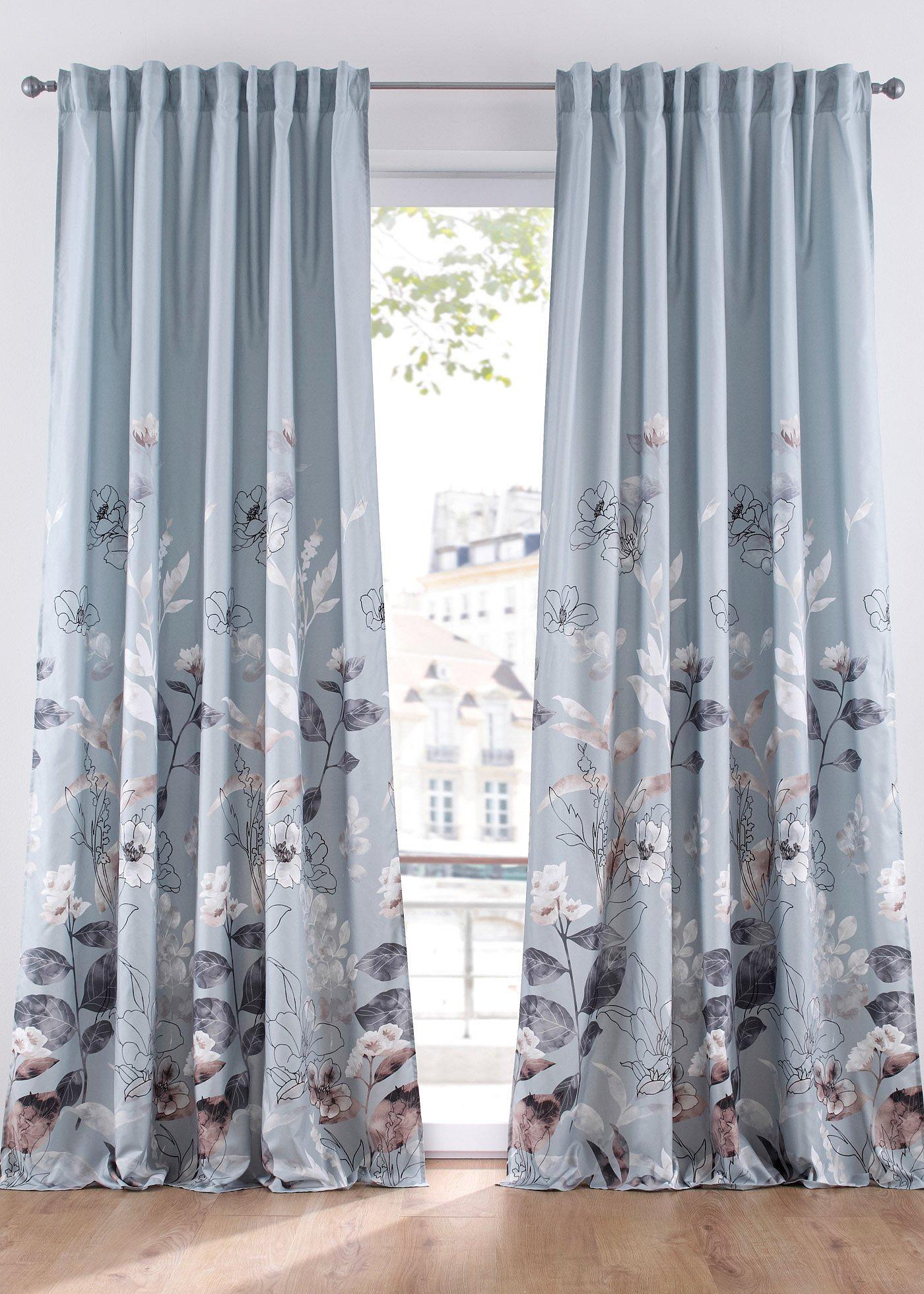 Panneau microfibre imprimé floral (1 pce.)