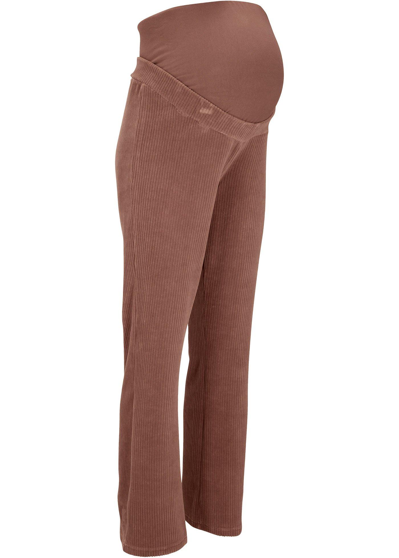 Legging de grossesse en velours côtelé