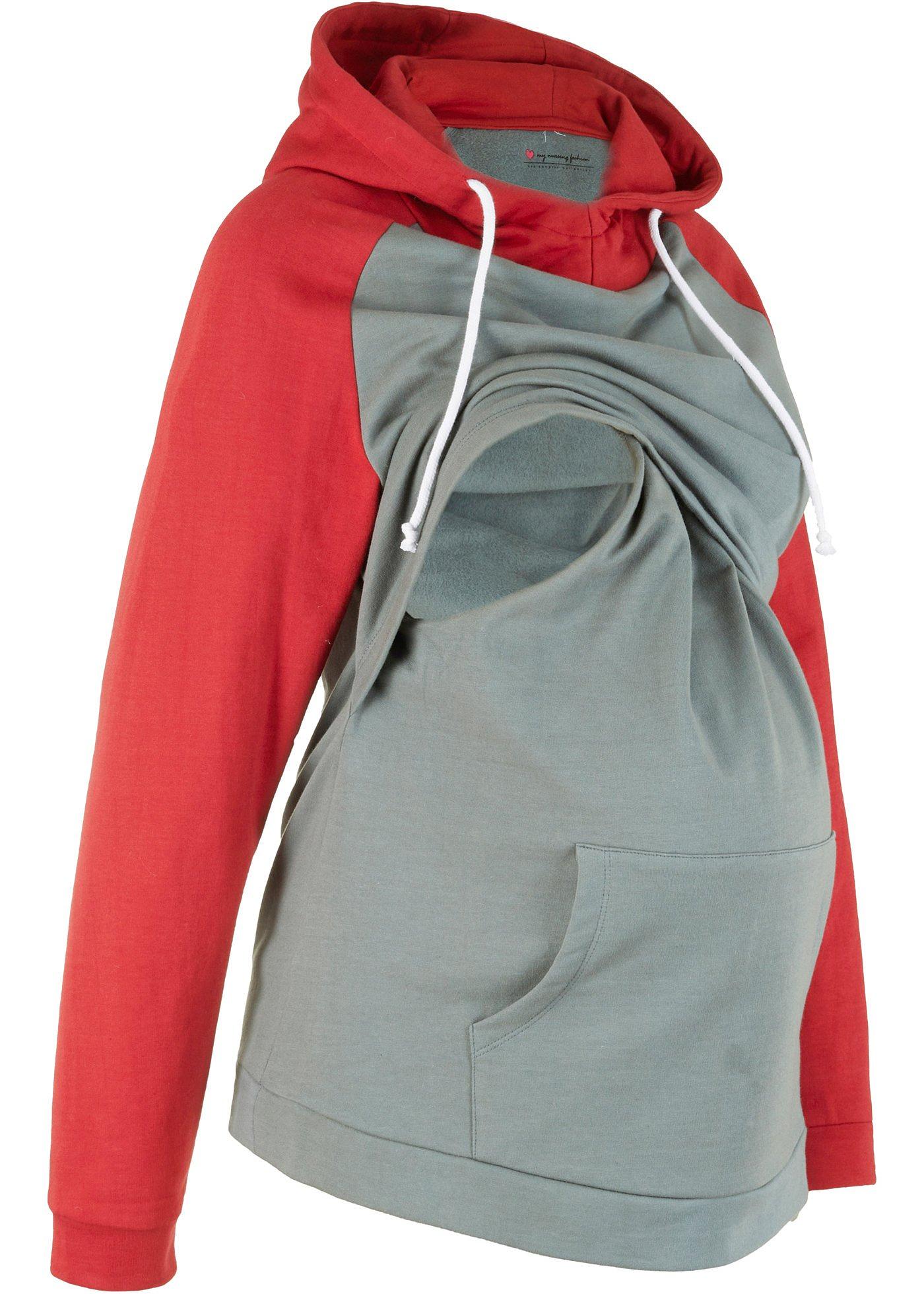 Sweat-shirt de grossesse avec fonction allaitement