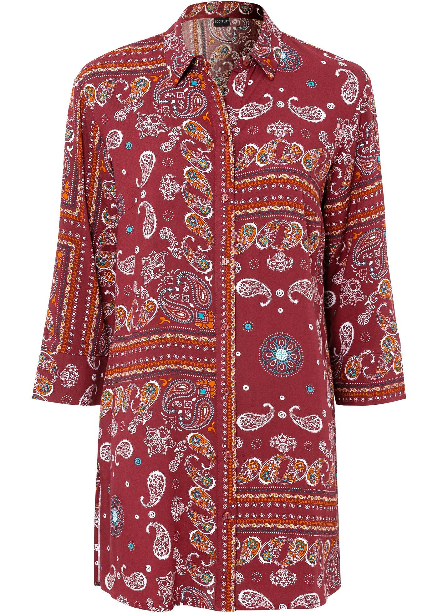 Chemisier long en viscose durable