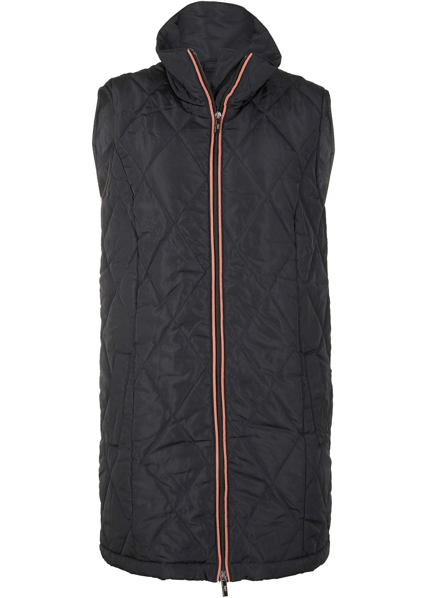 Gilet long matelassé sans manches