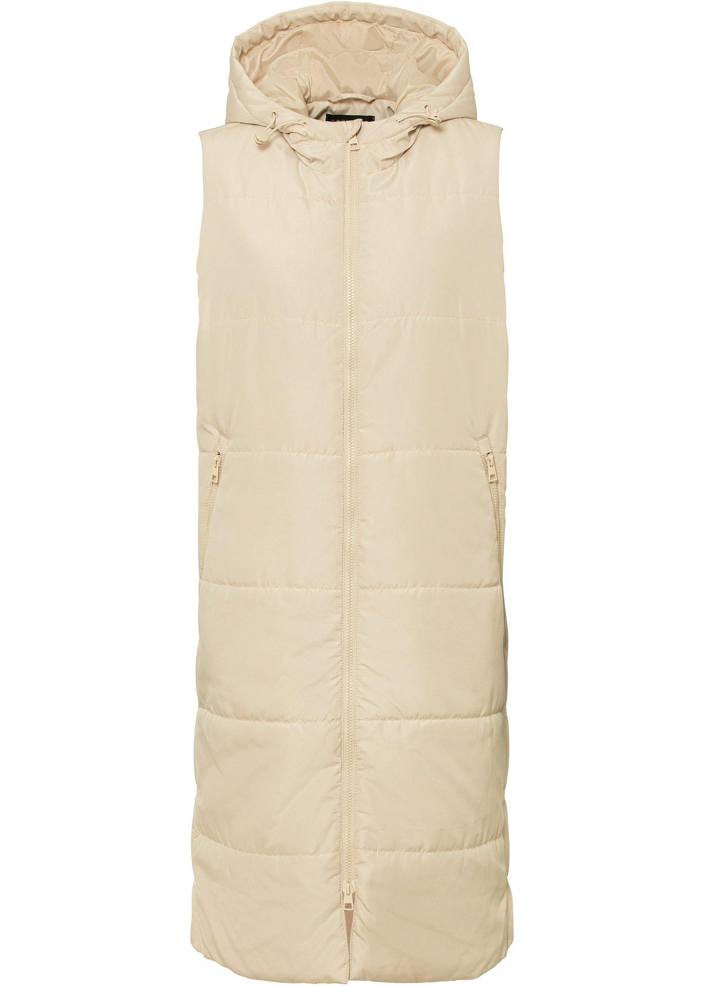 Gilet long sans manches
