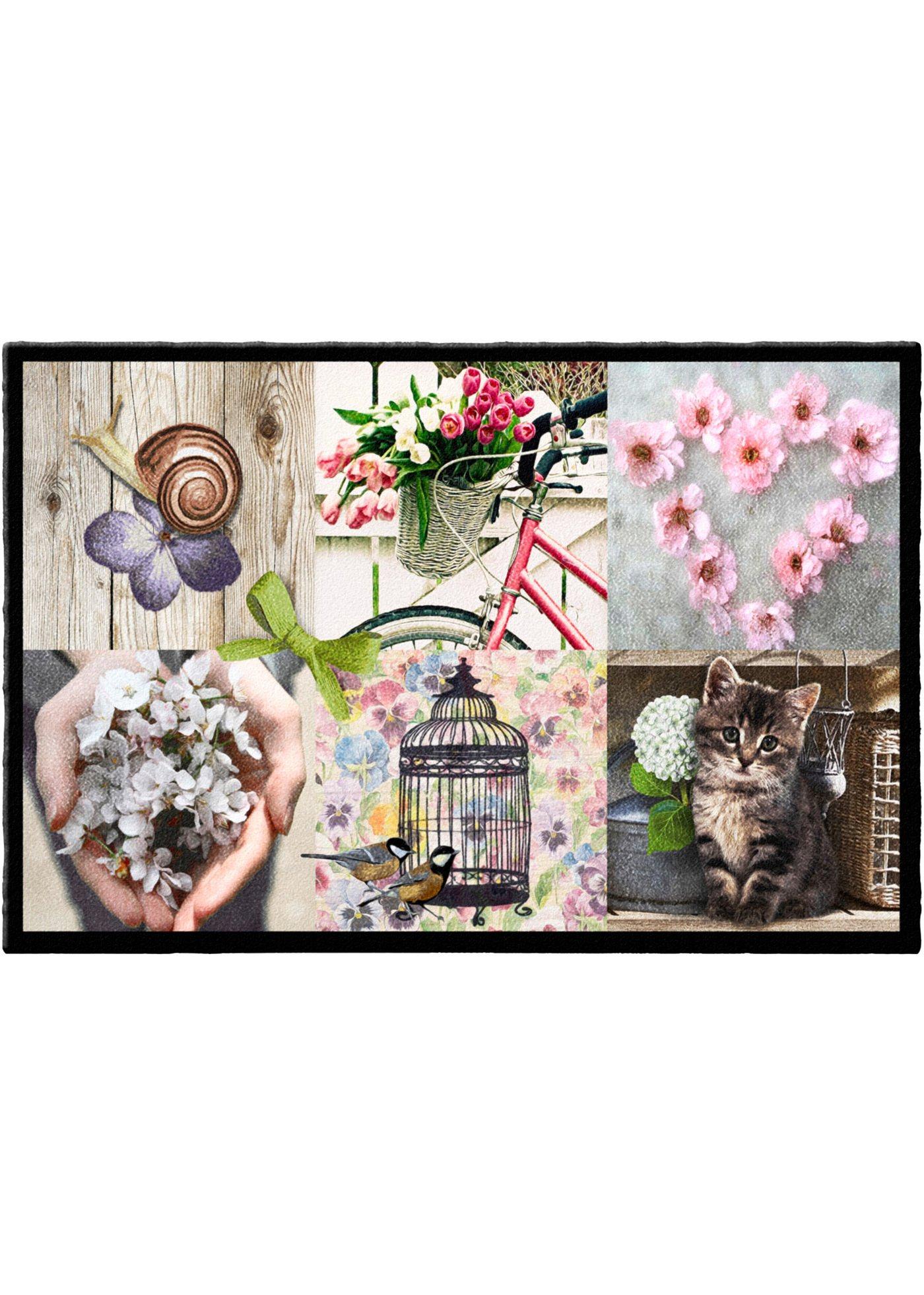 Tapis de protection avec motif coloré