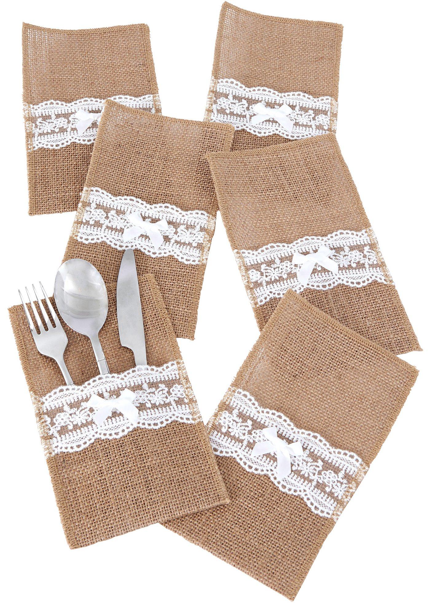 Lot de 6 porte-couverts