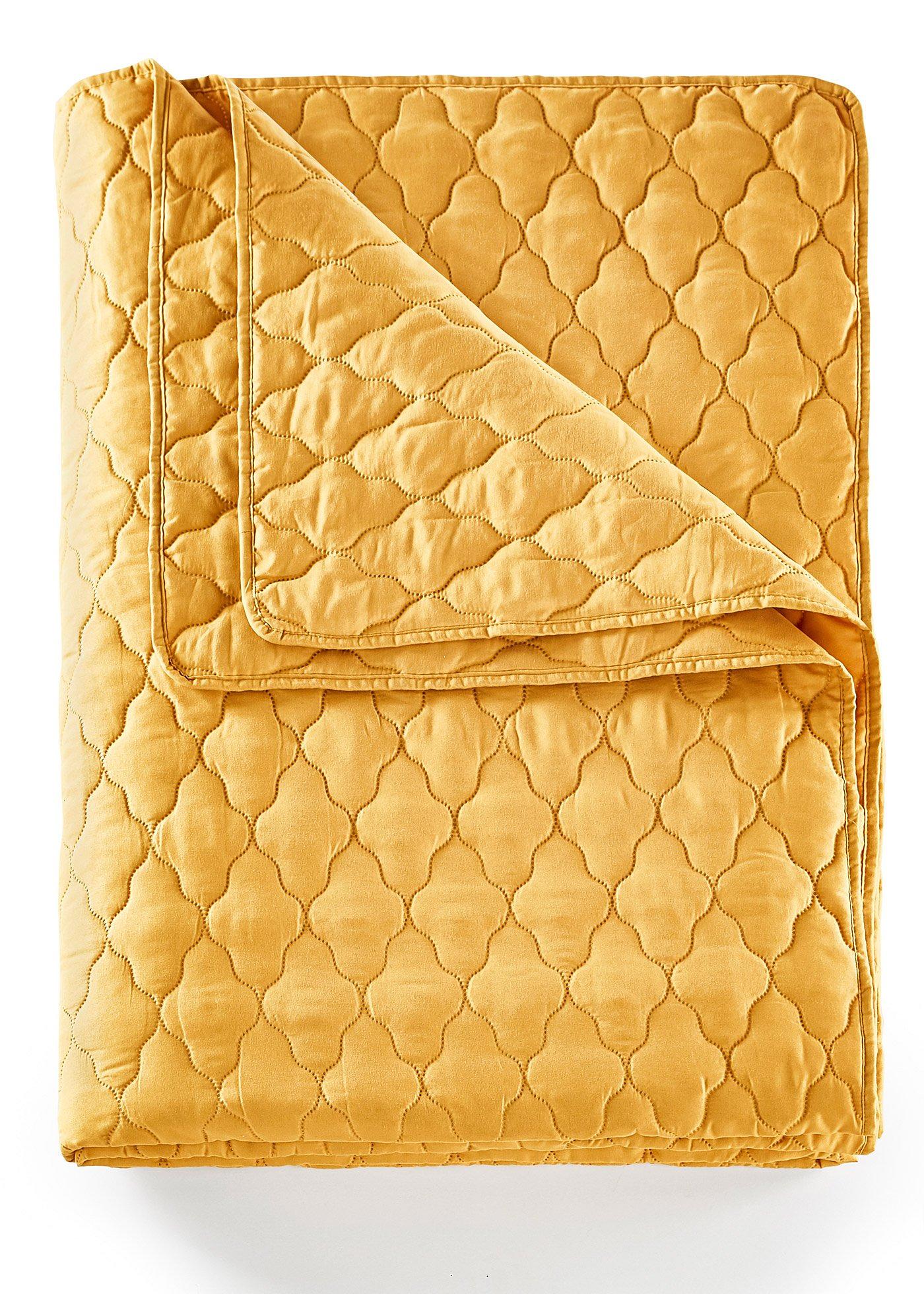 Couvre-lit effet matelassé