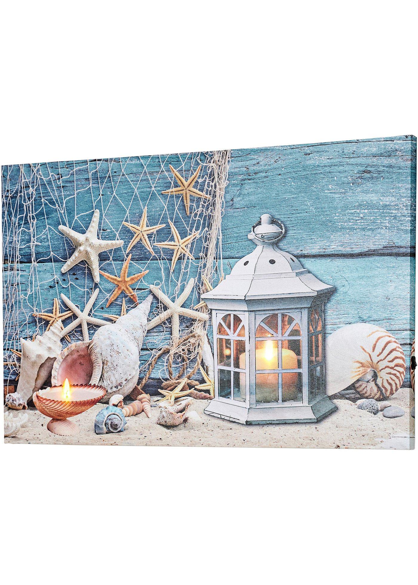 Tableau LED motif maritime