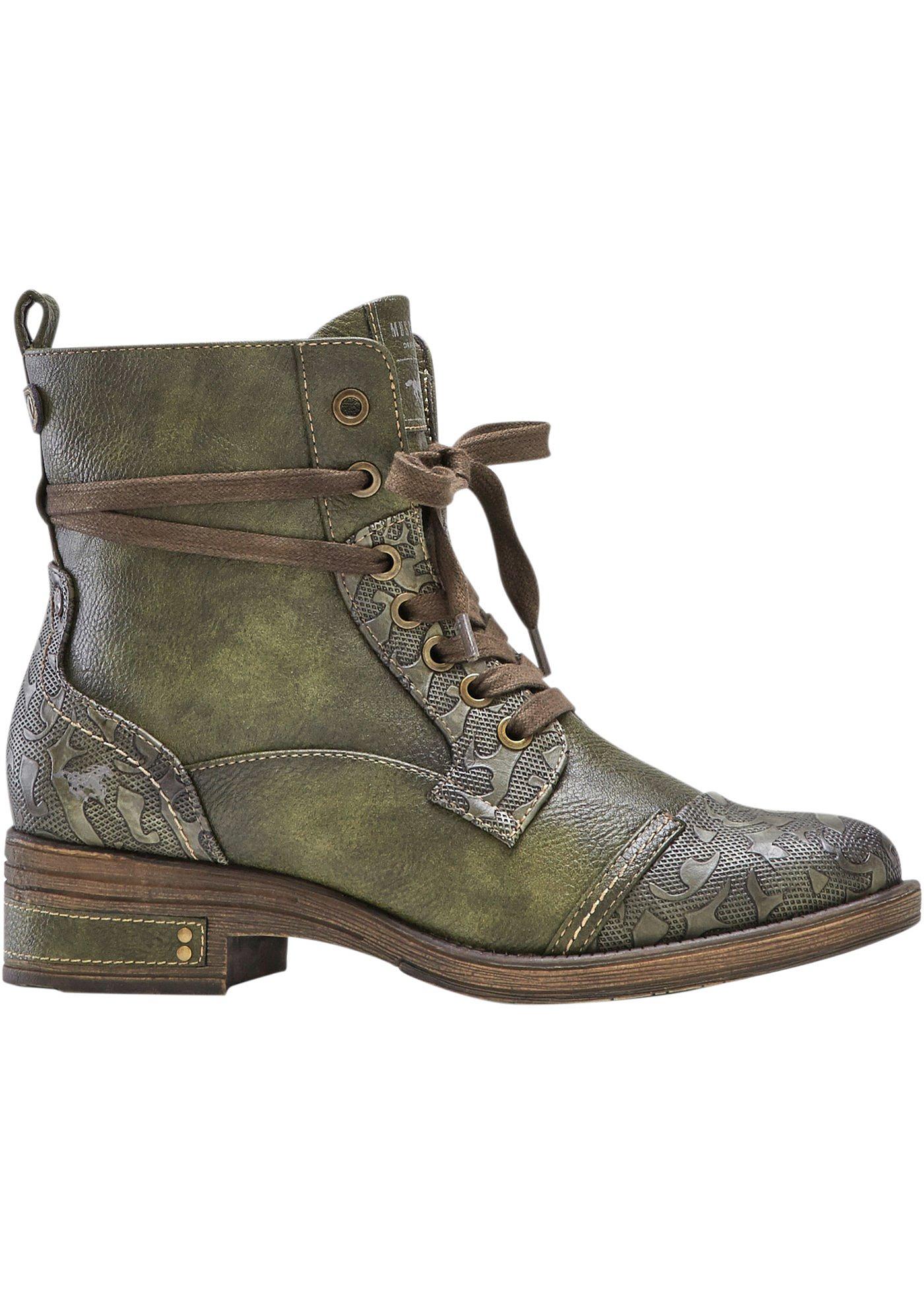 Boots à lacets Mustang